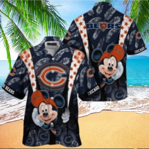 Chicago Bears nfl mickey mouse Hawaiian Shirt custom for fan