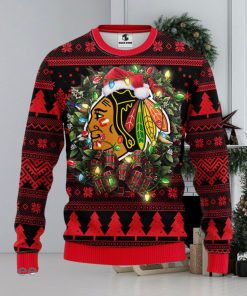 Chicago Blackhawks Christmas Ugly Sweater