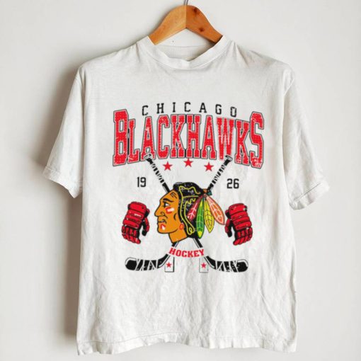 Chicago Blackhawks NHL 1926 hockey retro logo shirt