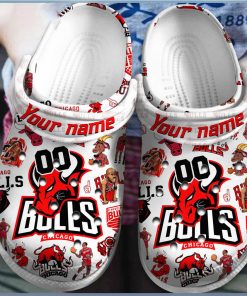 Chicago Bulls NBA Sport Crocs Clogs Shoes