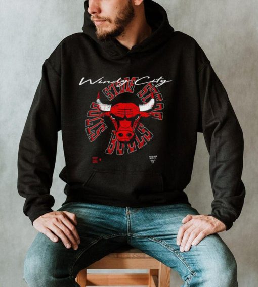 Chicago Bulls Windy City logo 2023 shirt