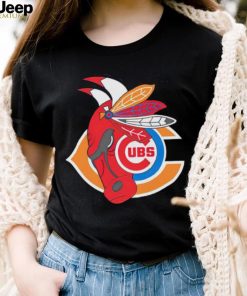 Chicago Cubs Bulls Bears Blackhawks logo shirt