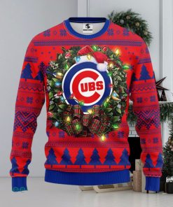 Chicago Cubs Christmas Ugly Sweater