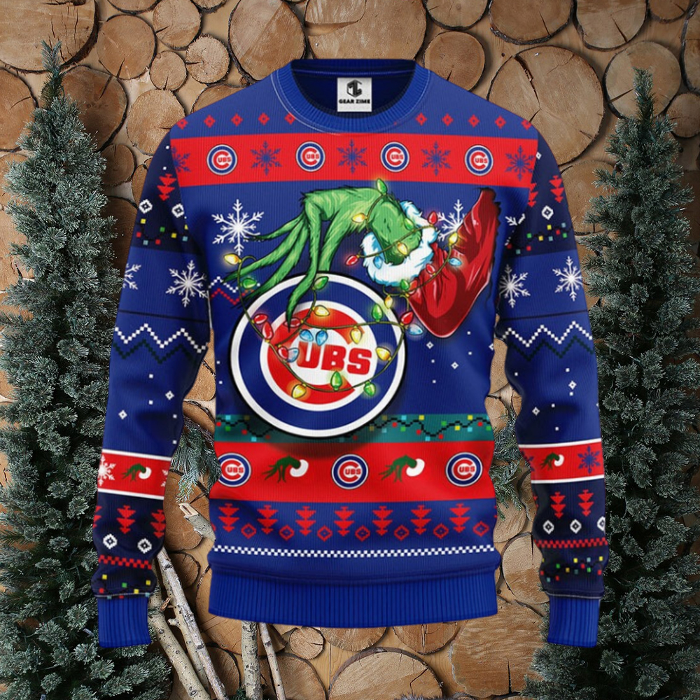 Cubs ugly christmas outlet sweater