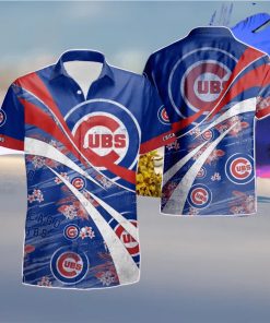 Chicago Cubs Hawaii Style Summer Beach Hawaiian Shirt And Short