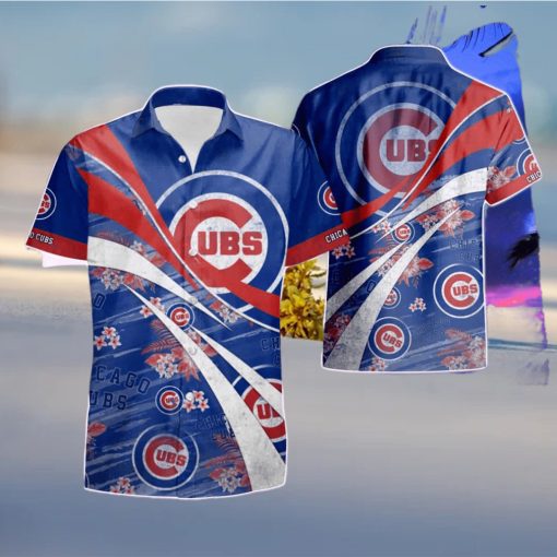 Chicago Cubs Hawaii Style Summer Beach Hawaiian Shirt And Short