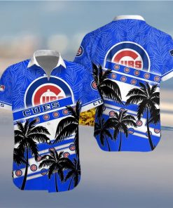 Chicago Cubs MLB Logo Hawaiian Shirt And Short Set Men Women