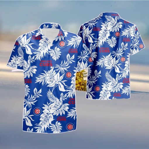 Chicago Cubs Mlb Tropical Summer Hawaiian Shirt And Short