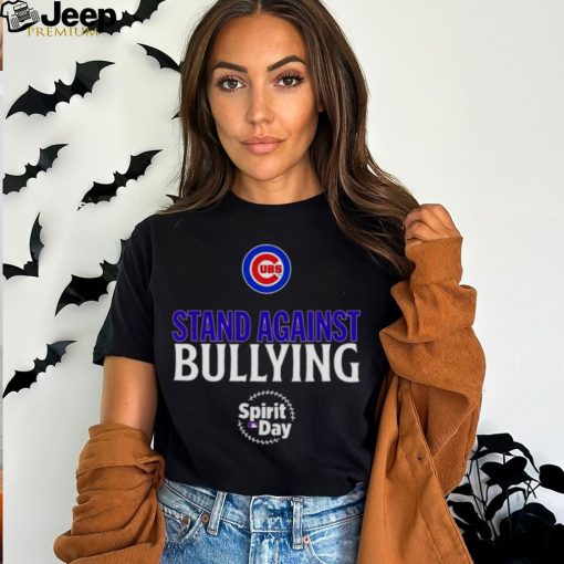 Chicago Cubs Spirit day stand against bullying shirt