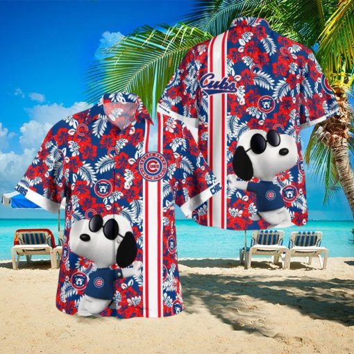 Chicago Cubs Tropical Hawaiian Shirt And Short Combo For Men And Women