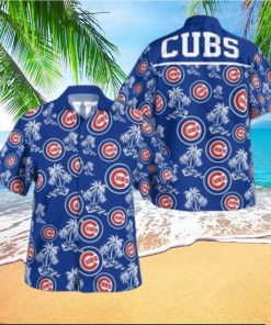 Chicago Cubs Tropical Hawaiian Shirt