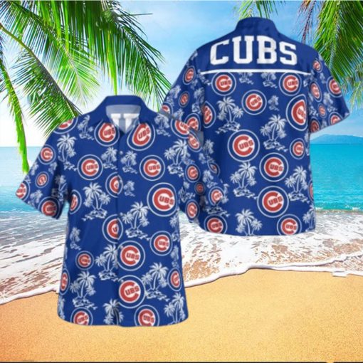 Chicago Cubs Tropical Hawaiian Shirt