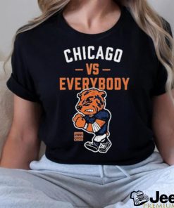 Chicago Football CHGO Locker Chicago Vs Everybody shirt