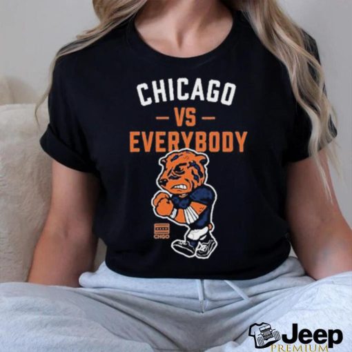 Chicago Football CHGO Locker Chicago Vs Everybody shirt