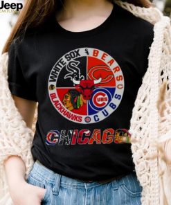 Chicago White Sox Bears Cubs Blackhawks 2023 Shirt