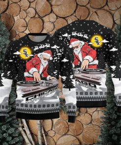 Chicago White Sox Christmas Funny DJ Santa New Style Knitted Sweater