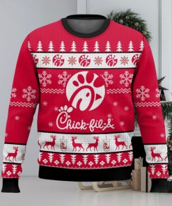 Chick Fil A Christmas Ugly Sweater Special Gift For Xmas