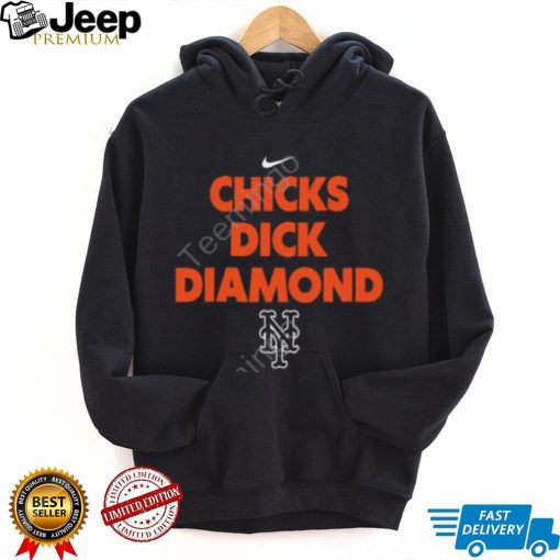 Chicks Dick Diamond SNY Mets T Shirt