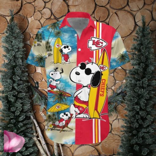 Chiefs Hawaiian Shirt Kansas City Chiefs Snoopy Hawaiian Shirt