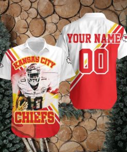 Chiefs Hawaiian Shirt Tyreek Hill 10 Kansas City Chiefs Custom Hawaiian Shirts