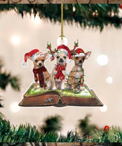 Chihuahua Christmas Ornament 2023 Christmas Tree Decorations Gifts For Chihuahua Lovers