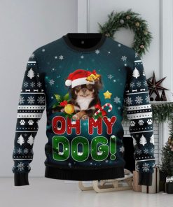 Chihuahua Oh My Dog! Ugly Christmas Sweater Cute Christmas Gift For Family