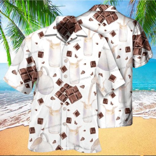 Chocolate Milk Is Cheaper Than Therapy Basic Style Hawaiian Shirt