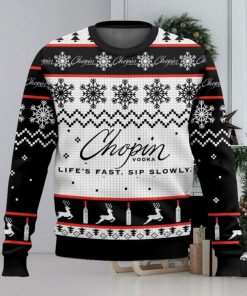 Chopin Vodka Christmas Ugly Sweater Special Gift For Xmas