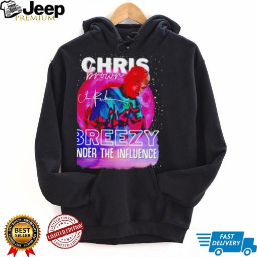 Chris Brown Tour 2023 Breezy Under The Influence shirt