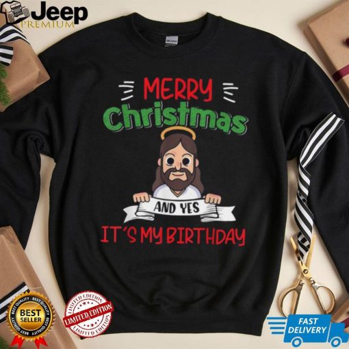 Christian Christmas Happy Birthday Jesus Family Matching Unisex Shirt