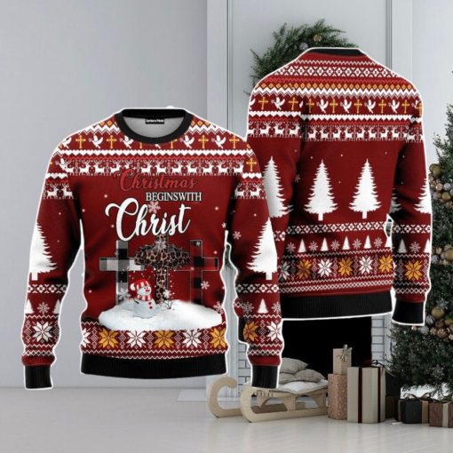 Christian Christmas Unisex Ugly Sweater