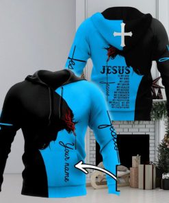 Christian Jesus Custom Name 3d All Over Print Hoodie