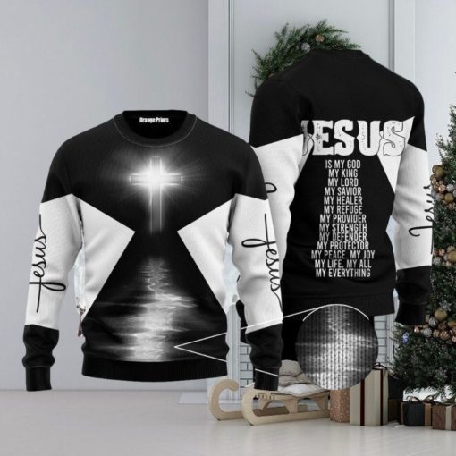 Christian Jesus Ugly Christmas Sweater For Men And Women