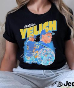 Christian Yelich signature shirt