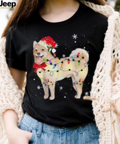 Christmas Akita Chow Shirt. Latest art design for t shirt