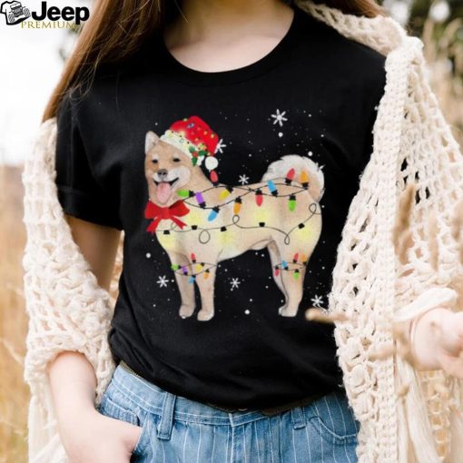 Christmas Akita Chow Shirt. Latest art design for t shirt