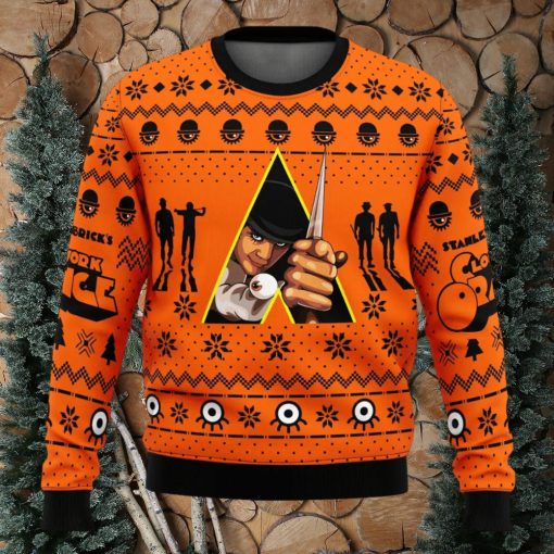 Christmas Alex A Clockwork Orange Ugly Christmas Sweater