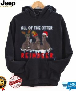 Christmas All Of The Otter Reindeer Shirt