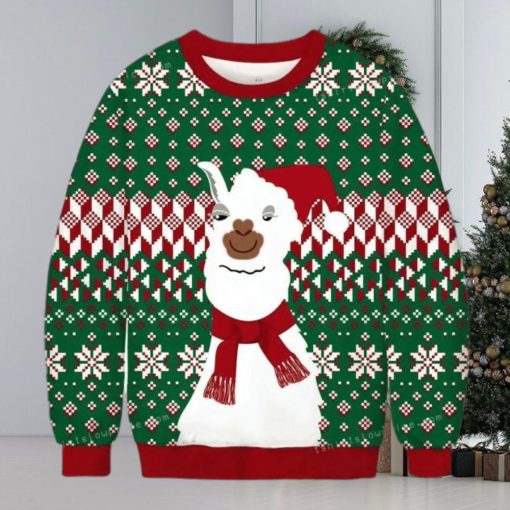 Christmas Alpaca Ugly Sweater Christmas Party