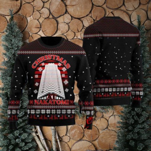 Christmas At Nakatomi Plaza Ugly Christmas Sweater Gift Knitting Sweater