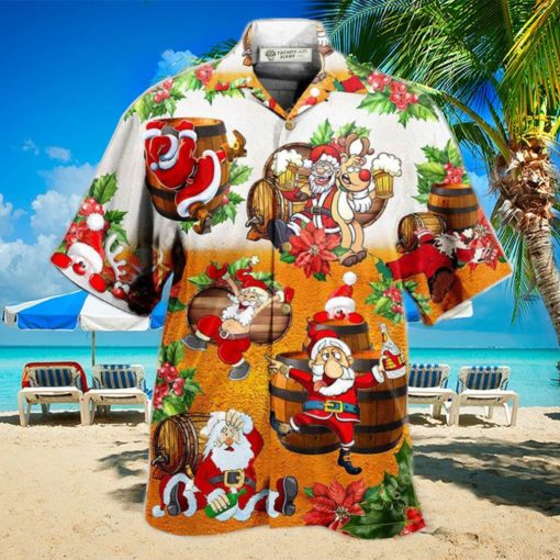 Christmas Beer Christmas Dear Santa Heres Your Beer Hawaiian Shirt