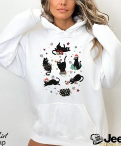 Christmas Black Cat Sweatshirt