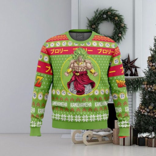 Christmas Broly Dragon Ball Z Ugly Christmas Sweaters