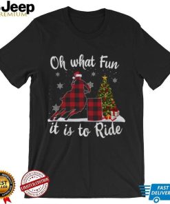 Christmas Bull Riding T shirt, Oh What Fun It Is To Ride Christmas Gif