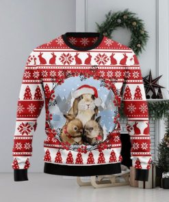 Christmas Bunny Ugly Christmas Sweater Gift For Men And Women