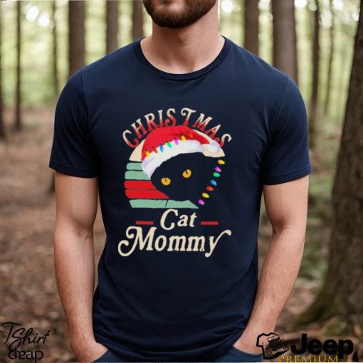 Christmas Cat Mommy vintage 2023 Shirt