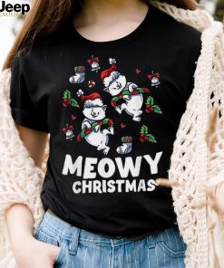 Christmas Cat Santa Santa Claus Animal Cute Funny Shirt