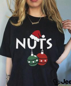 Christmas Chest Nuts Print T shirt