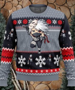 Christmas Chibi Anbu Kakashi Hatake Naruto Christmas Sweater