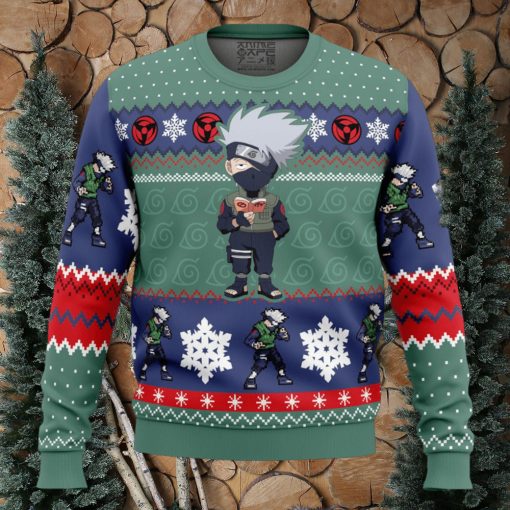 Christmas Chibi Kakashi Hatake Naruto Christmas Sweater